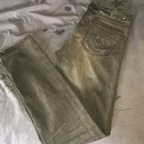 🎄 - Buffalo David Bitton FELOW MID RISE jeans 🎄 - Picture 6 of 7